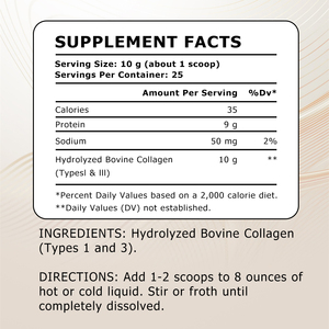 OEM ODM Free Grass Fed Multi Collagen Peptides Powder Drink with <b>Protein</b> Hydrolyzed Bovine Collagen Support for Bones - Product Image 4
