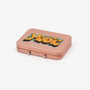Caja hermética de lata de Metal resistente a los niños de grado alimenticio, lata personalizada CR a prueba de niños para píldora, caramelo, menta, cigarrillo, embalaje de lata de goma - Product Image 4