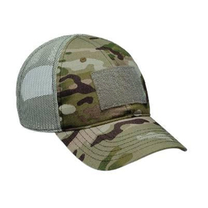 Casquette Trucker Vintage en Maille à 6 Panneaux Camouflage avec Impression par Sublimation, Fermeture à Boucle Or Cuivre, Position de Logo Personnalisé pour Utilisation Extérieure - Product Image 1