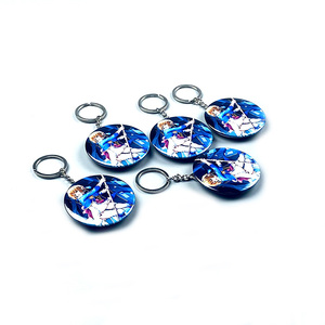 Móc Chìa Khóa Tráng Gương Hoạt Hình Bằng Kim Loại Thiếc Tùy Chỉnh Móc Chìa Khóa Huy Hiệu Nút 32Mm 44Mm 58Mm - Product Image 3