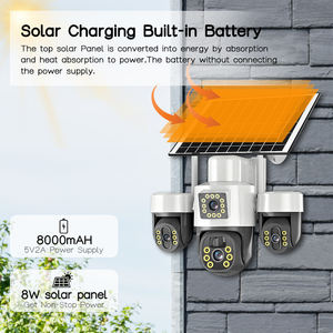 智能家居 WiFi 摄像头 6MP 双镜头户外室内无线安全系统，带人工智能运动检测和双向音频功能 - Product Image 2