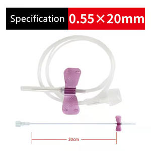 Set Infus Sekali Pakai Ramah Lingkungan dengan Jarum Kupu-kupu untuk Hewan, Pilihan Warna 21G-25G - Product Image 5