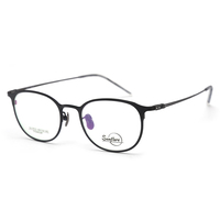 Cadre de lunettes en titane rond fait à la main 2023 pour hommes, lunettes de haute qualité