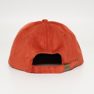 Custom 6 Panel Embroidery logo Caps Snapback Corduroy Unstructured Hats - Product Image 4