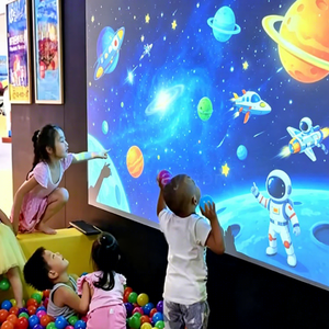 Kids Interactive Wall Game Equipment <b>with</b> AR Smash Ball Projection System for Indoor Playground and Amusement Park - Product Image 1
