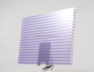 Multiwall Color Twin Wall 4mm 6mm 10mm Feuille de <span class=keywords><strong>polycarbonate</strong></span> <span class=keywords><strong>Plaque</strong></span> creuse en <span class=keywords><strong>polycarbonate</strong></span> Panneaux pour serre pour serre - Product Image 5