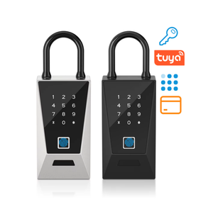 <span class=keywords><strong>Caja</strong></span> de <span class=keywords><strong>Seguridad</strong></span> Inteligente de Aleación de Aluminio Sinovo con Control por Aplicación Tuya, Código de Huella Dactilar y Contraseña Anti-Espionaje para Alquiler <span class=keywords><strong>Airbnb</strong></span> - Product Image 2