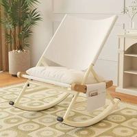 Balcón Sillón Adultos Lujo Pequeño Apartamento Sofá Perezoso Silla Mecedora Nórdica Al Aire Libre