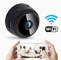 Mini caméra de surveillance intelligente sans fil A9, objectif grand angle HD, utilisation intérieure/extérieure, surveillance à distance WiFi, vision nocturne infrarouge