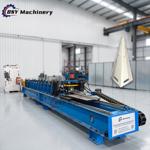 Petit pain automatique de barre d'angle de support de stockage formant la machine avec PLC Delta/Siemens et soudure de moteur - Product Image 1