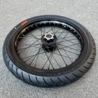 Roues de conversion Supermoto 17 pouces compatibles avec Surron Light Bee X Talaria Sting MX5 E Ride Pro SS3.0 Kit