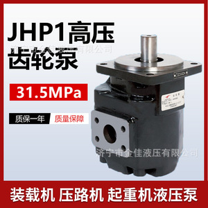 Jinjia Hydraulics JHPv2 Gear Pump Single Stage Side Standing Cast Iron Hydraulic Oil Pump Booster Pump - Product Image 4