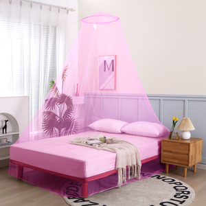 Lưới chống muỗi hình nón tròn màu hồng 100% <span class=keywords><strong>Polyester</strong></span> - Product Image 1