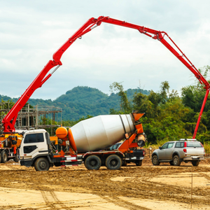 ขายปั๊มคอนกรีตแบบมีเครื่องยนต์และมอเตอร์ ขนาด 32 เมตร พร้อมบูม - Product Image 5