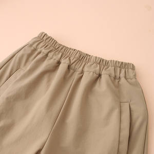 Pantalon <span class=keywords><strong>de</strong></span> jogging décontracté léger pour garçons, taille élastique, avec revers, pour grands enfants, coupe confortable, sportif, printemps-automne - Product Image 6