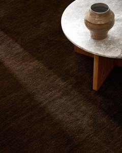 Alfombra Personalizada de 15mm Marrón Oscuro, Diseño de Pelo Cortado a Mano, Duradera y Moderna, Juego de Alfombras de 15mm de Grosor, Venta al por Mayor, Color Sólido - Product Image 5