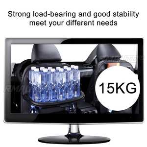 <b>Car</b> <b>Seat</b> Back Organizer PU Leather Pad <b>Bag</b> <b>Car</b> Storage Organizer Foldable Table Tray Travel Storage <b>Bag</b> Auto Accessories - Product Image 3