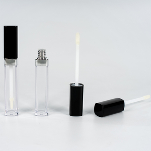 Mỹ Phẩm Bán Buôn Tùy Chỉnh 6Ml 7Ml Hình Vuông Mờ Nóng Màu Hồng Vàng Hồng Son Bóng Ống Son Bóng - Product Image 6