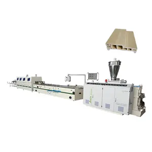 Plastic Machine PVC Door And Window Frame Profiles Making Machine Production Line Including Extruder Machine