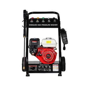 Hidrolavadora Portátil BISON de 150 Bares y 2200 Psi, <span class=keywords><strong>Motor</strong></span> de 4 Tiempos, 6.5 hp, Gasolina, Alta Presión - Product Image 1
