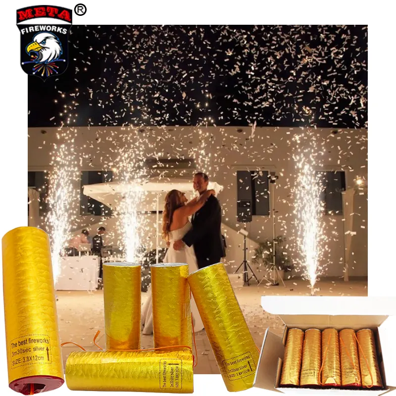 스파클러 분수 분말 현대 도매 장난감 총 수출업자 코브라 크래커 폭죽 파티 용 불꽃 놀이 발사 시스템