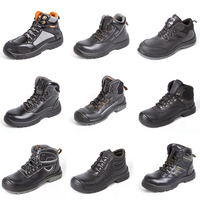 Bottes de sécurité S3 sur mesure pour hommes : cuir de vachette couleur miel, imperméables, fonctionnelles, OEM