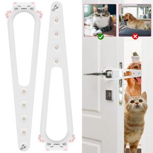 7 आकार समायोज्य स्ट्रैप पालतू पालतू जानवर दरवाजे के धारक लैच स्टेबलाइज़र बाड़ - Product Image 2