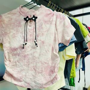 Shien <span class=keywords><strong>เสื้อ</strong></span><span class=keywords><strong>ยืด</strong></span>ครอปผู้หญิงสุดฮอตผ้าคอตตอนเนื้อ100% ไร้ตะเข็บผ้าถักนิตติ้งรัดรูปเซ็กซี่เป็นมิตรกับสิ่งแวดล้อม - Product Image 3