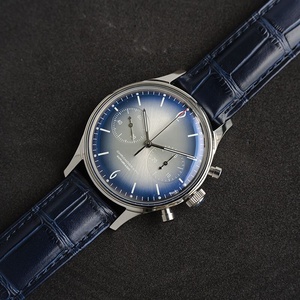 Reloj de Hombre con Movimiento Seagull ST1901, Correa de Cuero, Relojes de Pulsera de Lujo, Acero Inoxidable, Cristal de Zafiro, Luminoso, Resistente al Agua 10 ATM - Product Image 2