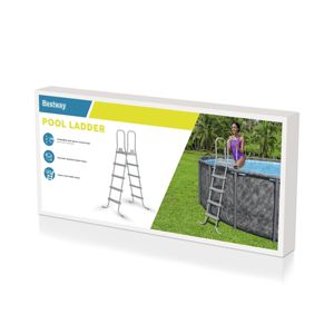 Échelles de <span class=keywords><strong>piscine</strong></span> <span class=keywords><strong>Bestway</strong></span> 58337, accessoires de <span class=keywords><strong>piscine</strong></span>, cadre métallique - Product Image 6