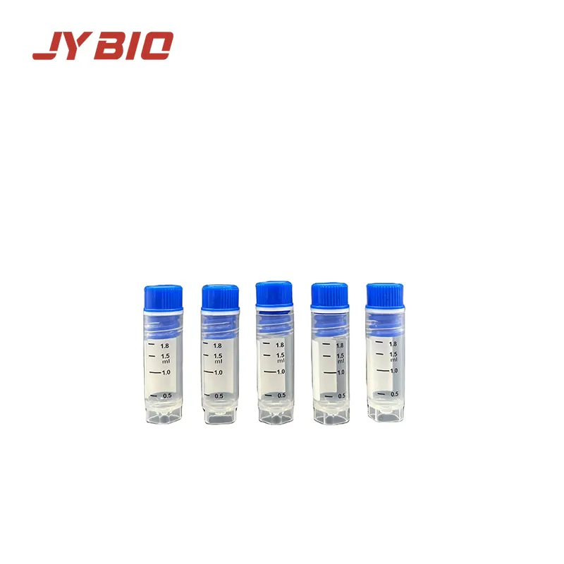 液体窒素貯蔵用ポリプロピレンクリオバイアル色蓋2ml