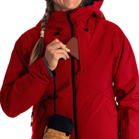 Ventes en gros de vestes de ski pour femmes, résistantes à la neige, personnalisées, professionnelles, pour stations de ski, polyvalentes, pour le ski et le snowboard