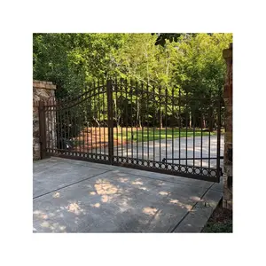Simple design for home iron doors wrought iron gate and Fence