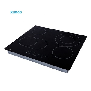 Table <span class=keywords><strong>de</strong></span> <span class=keywords><strong>cuisson</strong></span> en céramique Xunda intégrée 2/4/5/6 brûleurs Noir Contrôle tactile <span class=keywords><strong>Plaque</strong></span> <span class=keywords><strong>de</strong></span> <span class=keywords><strong>cuisson</strong></span> 9 niveaux <span class=keywords><strong>de</strong></span> puissance avec <span class=keywords><strong>protection</strong></span> contre la surchauffe - Product Image 2