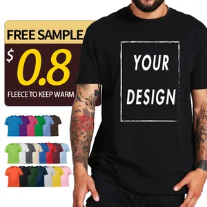 Camiseta personalizada 100% algodão, camiseta masculina branca casual, estampada personalizada