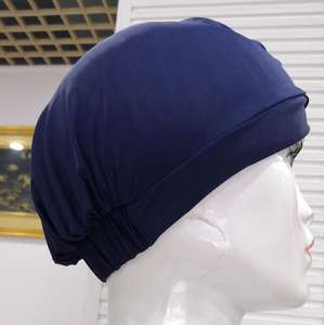 Maillot <span class=keywords><strong>de</strong></span> <span class=keywords><strong>bain</strong></span> personnalisé pour femmes et filles, Hijab, <span class=keywords><strong>Turban</strong></span> en Nylon, bleu, noir, Spandex, mode, nouvelle collection - Product Image 4