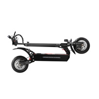 Trottinette électrique pliable Geofought 10 pouces avec pneus renforcés, double moteur 52V, batterie 19Ah et siège pour adultes - Stock USA