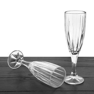 Verre à vin gaufré KING, gobelet en verre épais et durable, de qualité supérieure, multi-usages pour la maison - Product Image 3