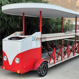 Nueva Bicicleta Eléctrica de Cerveza para Fábricas de Bebidas y Paseos Turísticos, Carro de Bar Grande - Product Image 6