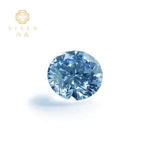 느슨한 파란 다이아몬드 1-2 캐럿 Cvd 파란 실험실은 다이아몬드 실험실을 창조했습니다
