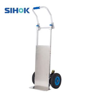 Truk tangan multi karung troli Roda dua Tiongkok baterai lithium 180kg dolly memanjat tangga listrik - Product Image 5