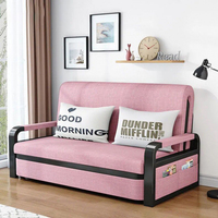 Sofá cama de tela de esquina plegable de 2 plazas sala de estar moderna muebles baratos con almacenamiento