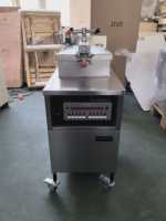 Equipo de Cocina para Restaurante de Comida Rápida KFC, Freidora a Presión para Papas Fritas, Equipo para Pollo Frito Broaster