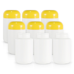 Venta superior 30 60 cuentas Gummies HDPE Botellas 150ml 250ml Pet Machine Botellas de plástico para Gummies - Product Image 2