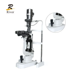 Equipamento de Processamento de Lentes de Instrumentos Ópticos de Alta Qualidade YZ5J, Lâmpada de Fenda Digital Estilo Estereoscópico Angulado - Product Image 5