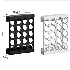 Support <span class=keywords><strong>mural</strong></span> pour 20 dosettes de café – Organisateur de cuisine compact et efficace - Product Image 2