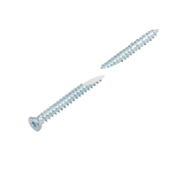 Vis à béton en zinc bleu, tête Torx, auto-perceuse, fixation de maçonnerie