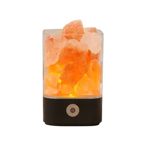 Лампа OEM из гималайской соли, эфирное масло, USB, Гималайская скала, натуральное украшение, подарок для дома