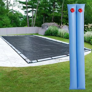 Sacs d'eau à double compartiment pour kit de fermeture de <span class=keywords><strong>piscine</strong></span>, tubes lestés en PVC extra durables avec bouchons à vis - Product Image 5