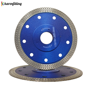 Lame de scie diamantée en alliage 105 mm, disque de meulage céramique haute vitesse pour utilisation à l'eau, granit, béton - Processus de pressage à chaud OEM - Peinture - Product Image 6